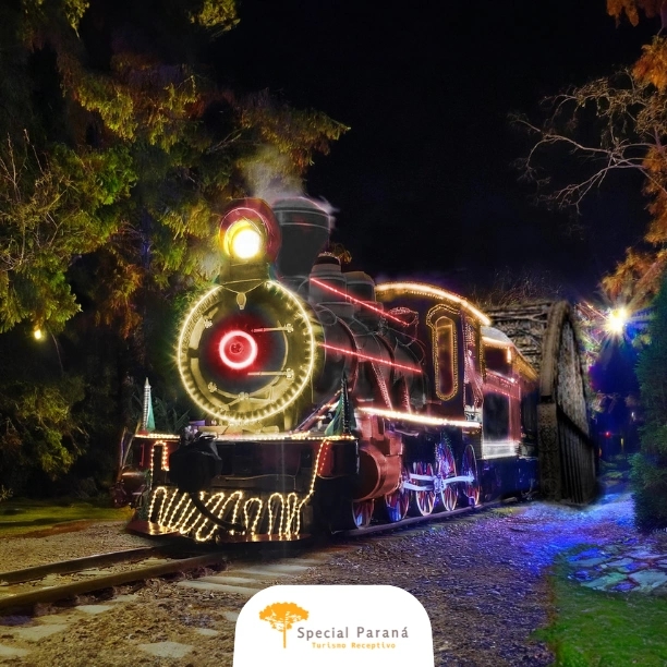 Maria Fumaça Iluminada - Expresso de Natal - imagem 1