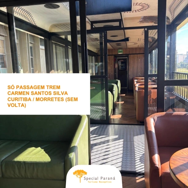 Passagem Ida Trem Família Arruda Curitiba - Morretes - imagem 1