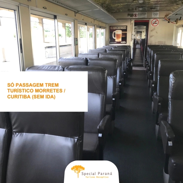 Passagem Volta Trem Turístico Morretes - Curitiba - imagem 1