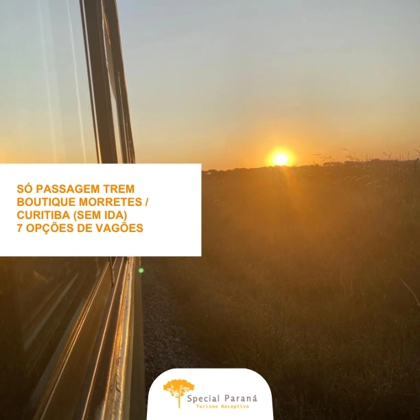 Passagem Volta Trem Boutique Morretes - Curitiba - imagem 1