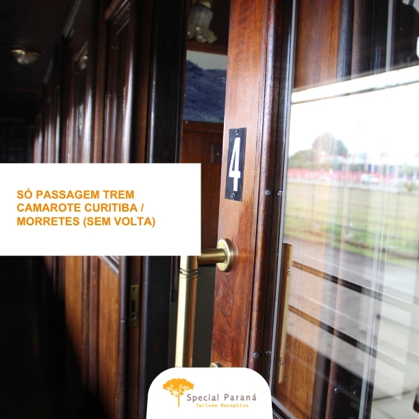 Passagem Ida Trem Camarote Curitiba - Morretes - imagem 1