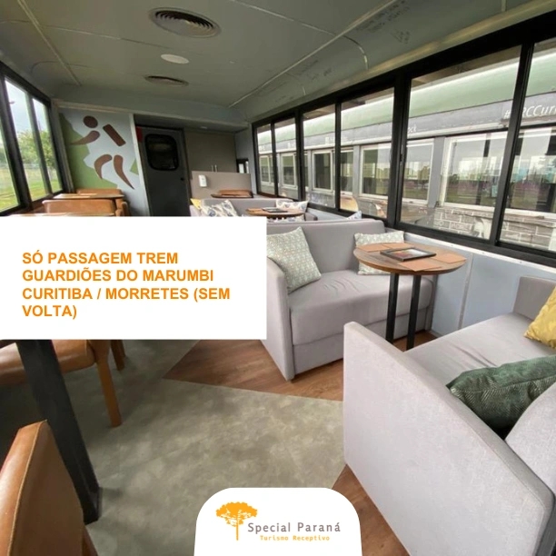 Passagem Ida Trem Guardiões do Marumbi Curitiba - Morretes - imagem 1