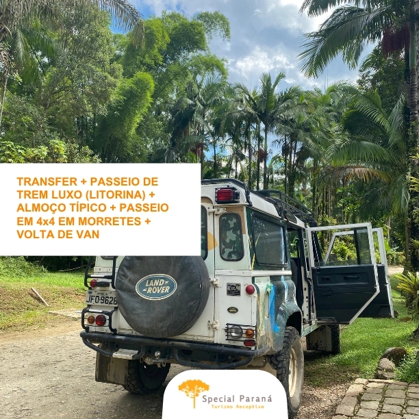 Aventura 4x4 Serra do Mar com Trem Luxo - imagem 1