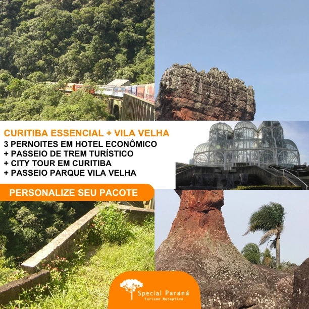 Curitiba Essencial e Vila Velha - imagem 1