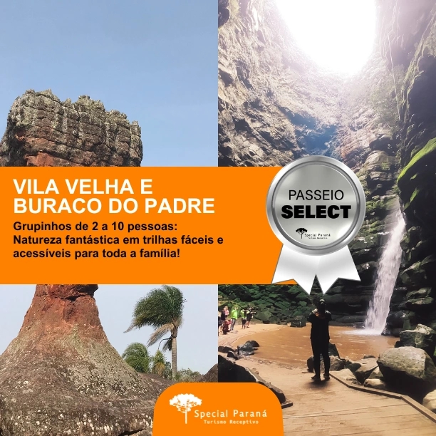 Vila Velha e Cachoeira Buraco do Padre - imagem 1