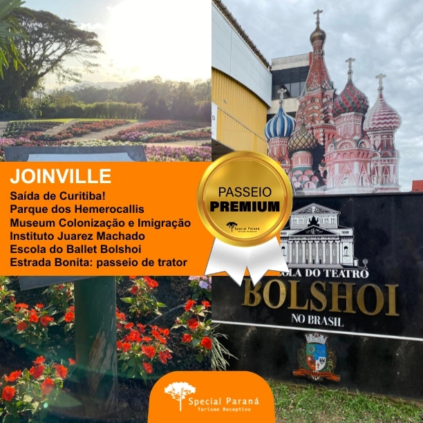 Joinville: Flores, Cultura e Dança - saída de Curitiba (terça à sexta) - imagem 1