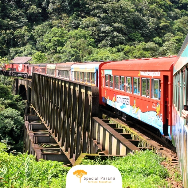 Passagem Ida Trem Carmen Silva Santos Curitiba - Morretes - imagem 3