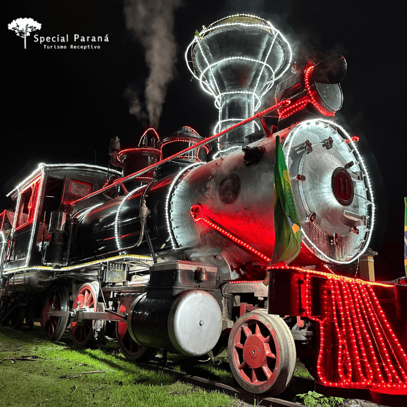 Maria Fumaça Iluminada - Expresso de Natal - Imagem 7