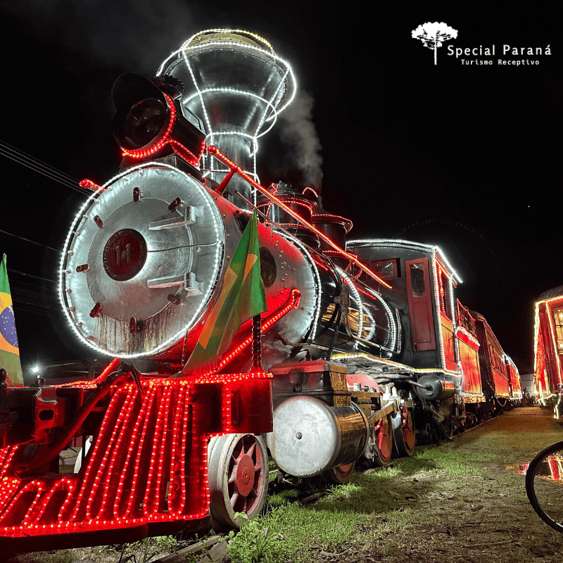 Maria Fumaça Iluminada - Expresso de Natal - Imagem 3
